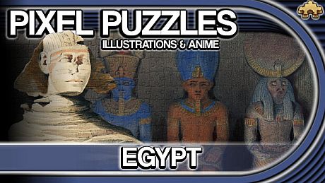 Pixel Puzzles Illustrations & Anime - Jigsaw Pack: Egypt DLC