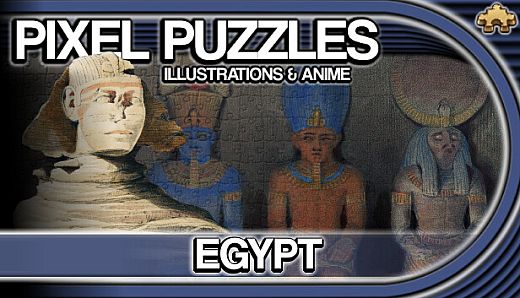 Pixel Puzzles Illustrations & Anime - Jigsaw Pack: Egypt