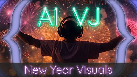 AI-VJ - New Year Visuals DLC