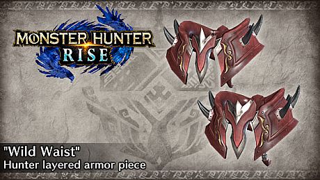 Monster Hunter Rise - "Wild Waist" Hunter layered armor piece DLC