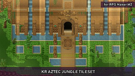 RPG Maker MZ - KR Aztec Jungle Tileset DLC