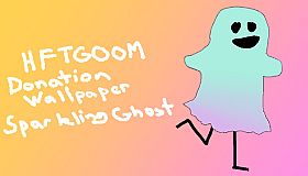 HFTGOOM - Donation Wallpaper - Sparkling Ghost