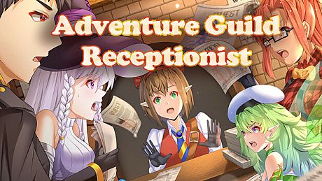 Adventurers Guild Receptionist Game