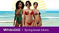 VR Paradise - Outfits pack : Spring Break Bikinis