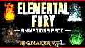 RPG Maker VX Ace - Elemental Fury Animations Pack