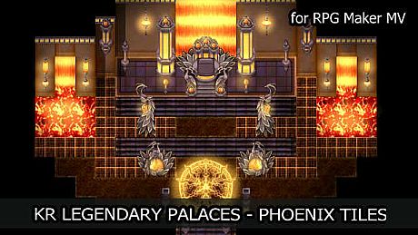RPG Maker MV - KR Legendary Palaces - Phoenix Tileset DLC