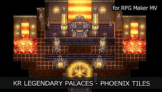 RPG Maker MV - KR Legendary Palaces - Phoenix Tileset