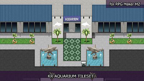RPG Maker MZ - KR Aquarium Tileset DLC