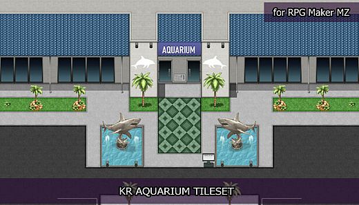 RPG Maker MZ - KR Aquarium Tileset