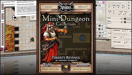 Fantasy Grounds - Mini-Dungeon #009: Tiikeri's Revenge (PFRPG)