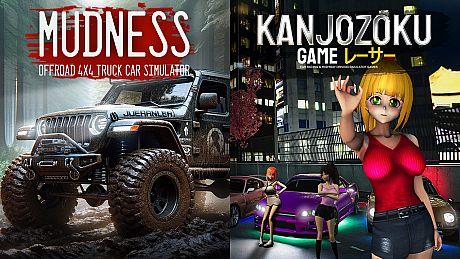 Mudness Offroad & Kanjozoku Game Car Racing & Highway Driving Simulator Games Bundle Bundle