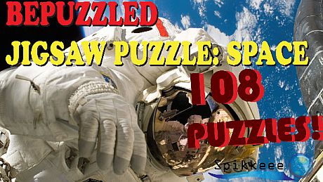 Bepuzzled Space Jigsaw Puzzle Game