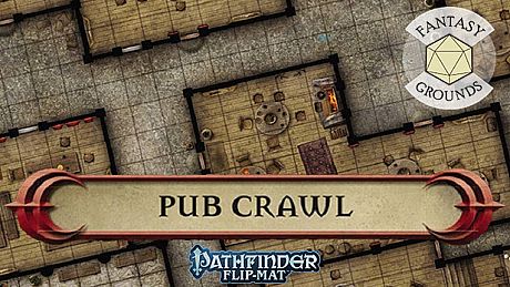 Fantasy Grounds - Pathfinder RPG - Pathfinder Flip-Mat - Classic Pub Crawl DLC
