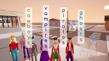 Cowboys, Vampires, Pirates & Ghosts Game