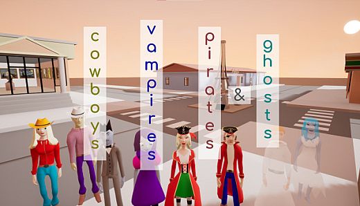 Cowboys, Vampires, Pirates & Ghosts