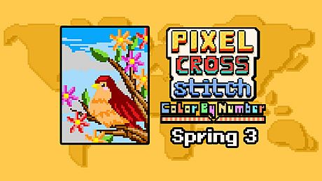 Pixel Cross Stitch - Spring Pack 3 DLC