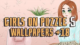 Girls on puzzle 5 - Wallpapers +18
