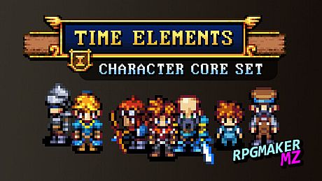 RPG Maker MZ - Time Elements - Character Core Set DLC