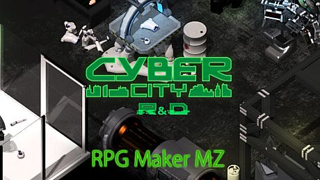 RPG Maker MZ - CyberCity R&D Tiles DLC