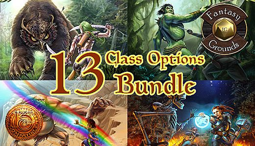 Fantasy Grounds - 13 Class Options Bundle