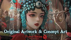 Paper Bride 5: Two Lifetimes - Original Artwork & Concept Art