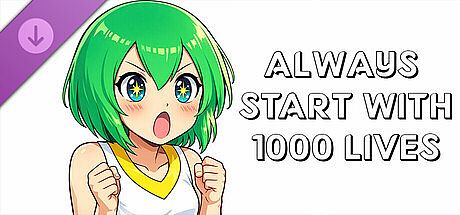 Megan's Adventure - always start with 1000 lives DLC