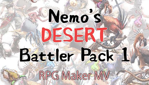 RPG Maker MV - Nemo's Desert Battlers Pack 1