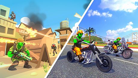 Green Soldiers Heroes Collection Game