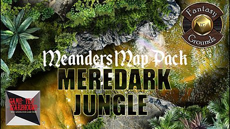 Fantasy Grounds - Meanders Map Pack: Meredark Jungle (Map Pack) DLC