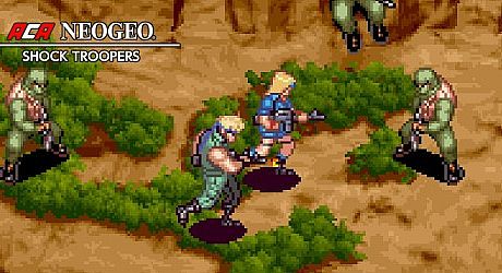 ACA NEOGEO SHOCK TROOPERS Game
