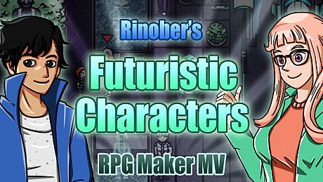 RPG Maker MV - Rinobers Futuristic Characters DLC