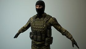 Leadwerks Game Engine - Mercenary Action Figure