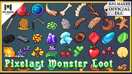 PIXELART MONSTER LOOT ICONS PACK DLC