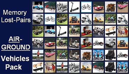 Memory Lost-Pairs - Air+Ground Vehicles