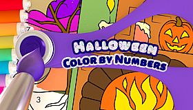 Color by Numbers - Halloween