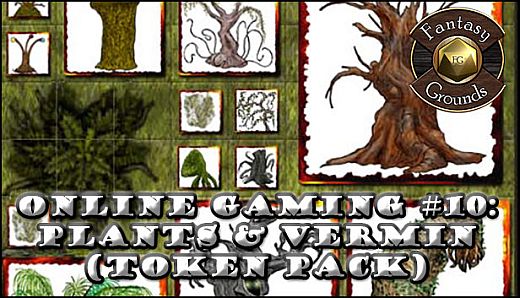 Fantasy Grounds - Online Gaming #10: Plants & Vermin (Token Pack)