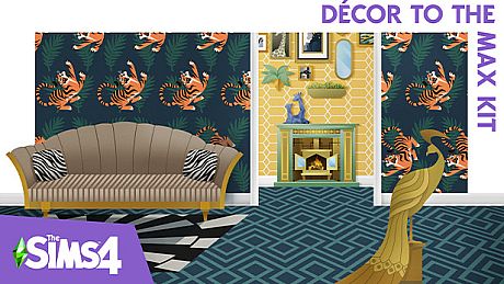 The Sims 4 Decor to the Max Kit DLC