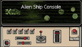 Alien Ship Console