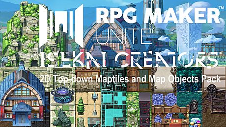ISEKAI CREATORS 2D Top-down Maptiles and Map Objects Pack DLC