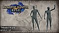 Monster Hunter Rise - "Model Walk" gesture set
