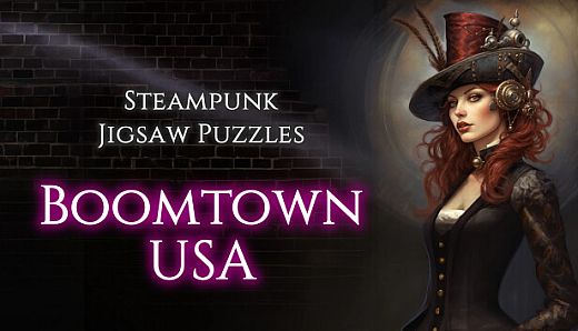 Steampunk Jigsaw Puzzles - Boomtown USA