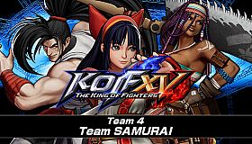 KOF XV DLC Characters "Team SAMURAI"