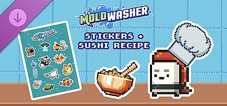 Moldwasher - Stickers + Sushi Recipe DLC