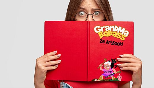 ArtBook Grandma Badass