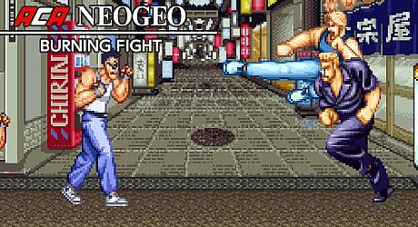 ACA NEOGEO BURNING FIGHT Game