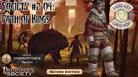 Fantasy Grounds - Pathfinder 2 RPG - Pathfinder Society Scenario #2-04: Path of Kings DLC
