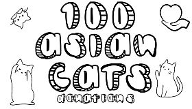 100 Asian Cats - Donation S
