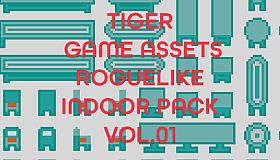 TIGER GAME ASSETS ROGUELIKE INDOOR PACK VOL.01