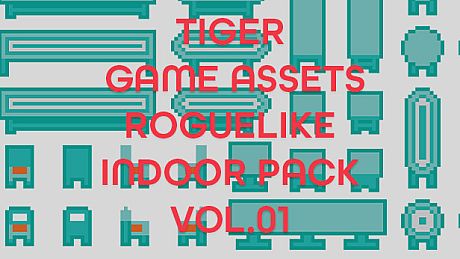TIGER GAME ASSETS ROGUELIKE INDOOR PACK VOL.01 DLC