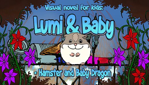 Visual novel for the kids: Lumi And Baby - Hamster And Baby Dragon
